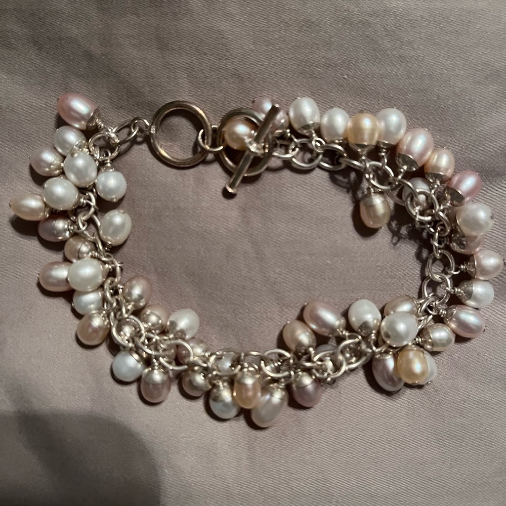 Silpada Pearl cha-cha  Bracelet